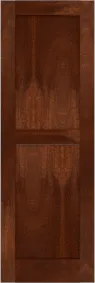 Flat  Panel  Williamsburg  Sapele  Shutters